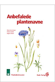 Anbefalede plantenavne