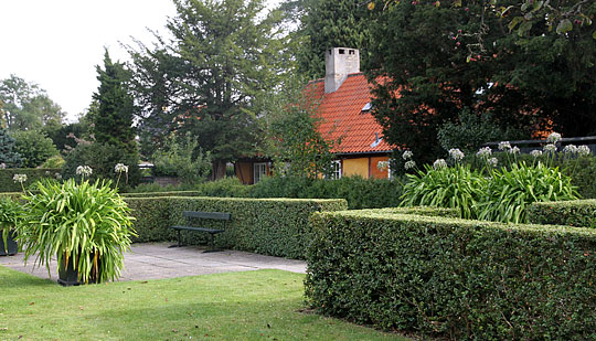 Hække i Haveselskabets have på Frederiksberg