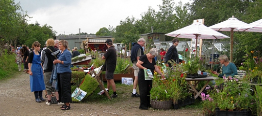Høstmarkedet i 2008 på Fuglebjerggaard