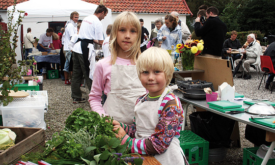 Økologisk høstmarked