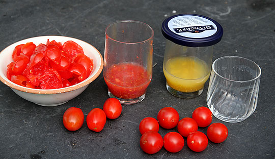 Tag frø af tomaterne
